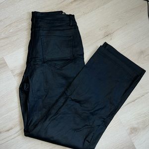 Black fo leather pants